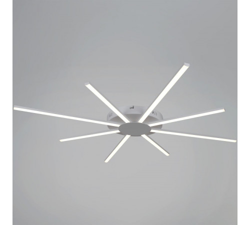 Потолочная люстра Reluce 06543-0.3-4+4 WH Потолочная люстра Reluce 06543-0.3-4+4 WH