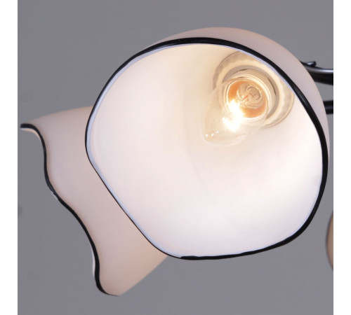 Потолочная люстра Reluce 79360-0.3-05 BK+CR