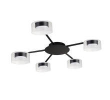 Потолочная люстра Arte Lamp Alius A8042PL-5BK
