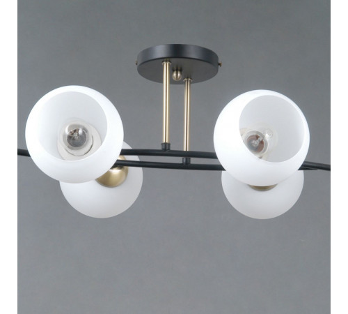 Потолочная люстра Illumico IL0798-6CSQ-25 BK AB TRENTO Потолочная люстра Illumico IL0798-6CSQ-25 BK AB TRENTO