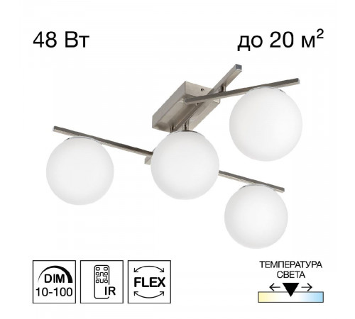 Потолочная люстра Citilux Dorsy CL223141 Потолочная люстра Citilux Dorsy CL223141