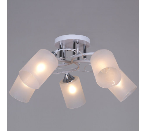Потолочная люстра Reluce 06108-0.3-05 WH+CR