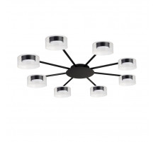 Потолочная люстра Arte Lamp Alius A8042PL-8BK