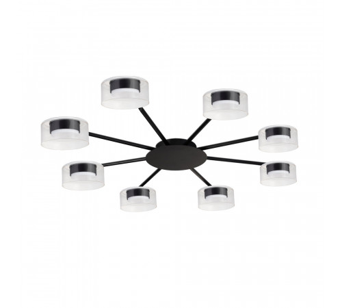 Потолочная люстра Arte Lamp Alius A8042PL-8BK
