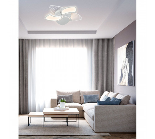 Потолочная люстра LED4U L1044-550 WH