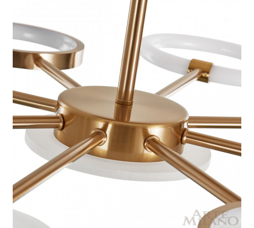 Потолочная люстра Arte Milano Neapolis 277240/8 GD