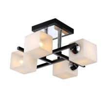 Потолочная люстра IMEX MD.0073-4-S WENGE+CH