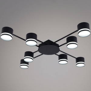 Потолочная люстра Reluce 56730-0.3-08 GX53 BK