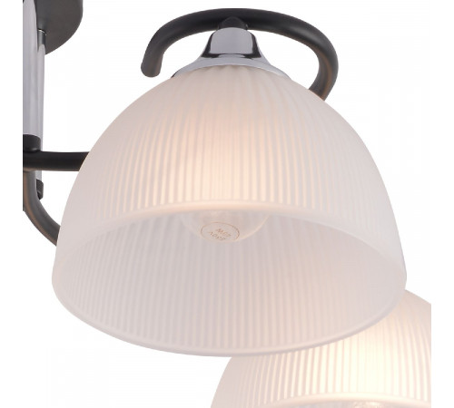 Потолочная люстра Reluce 01635-0.3-05 BK+CR