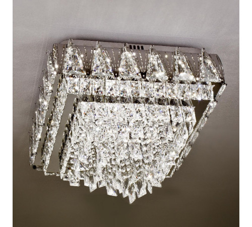 Потолочная люстра LED4U L9437-500-500 CR с УД Потолочная люстра LED4U L9437-500-500 CR с УД