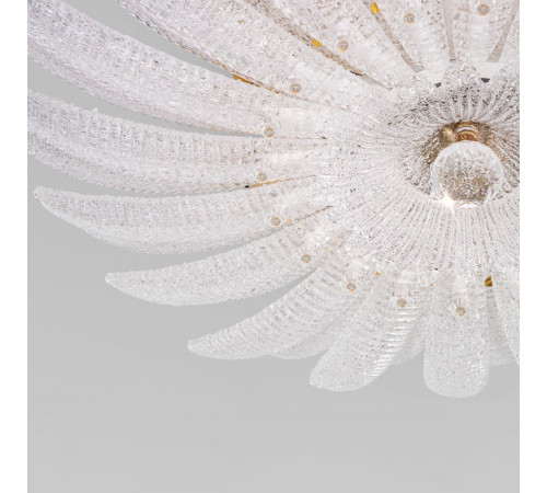 Потолочная люстра Eurosvet Flowers 101015/10 латунь Smart a072174