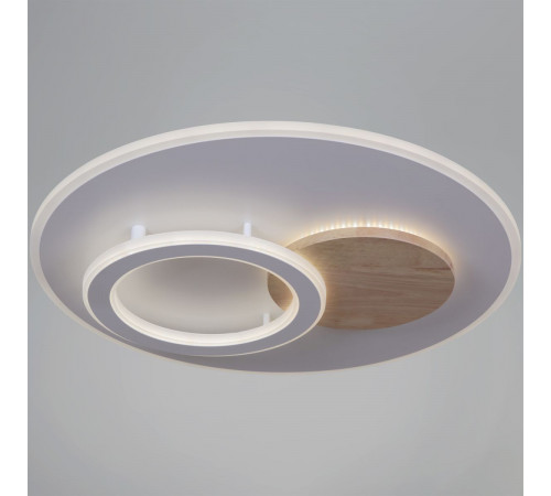 Потолочная люстра Reluce 08397-0.5-470 WH+WOOD