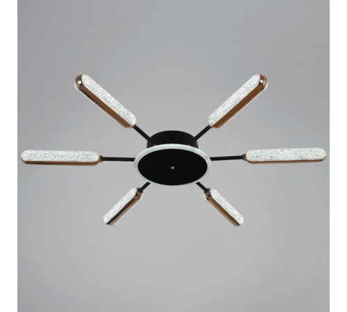 Потолочная люстра Reluce 08290-0.3-06 BK+GD