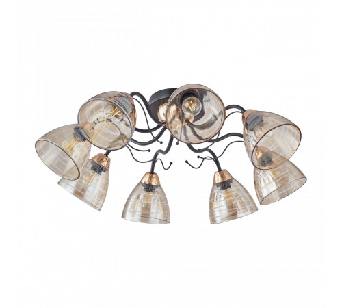 Подвесная люстра Arte Milano Napoli 331234/8 BK+FGD