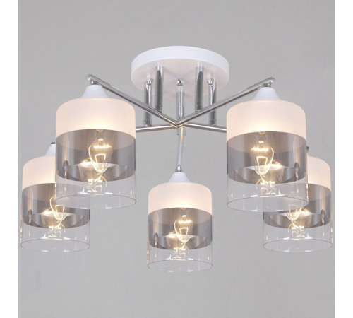 Потолочная люстра Reluce 06916-0.3-05 WH+CR