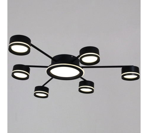 Потолочная люстра Reluce 20590-0.3-3+3+1 Black