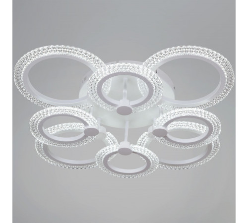 Потолочная люстра Reluce 68090-0.3-4+4 WH Потолочная люстра Reluce 68090-0.3-4+4 WH