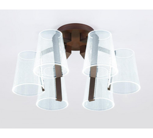 Потолочная светодиодная люстра Ambrella Light Original AK4033 Потолочная светодиодная люстра Ambrella Light Original AK4033