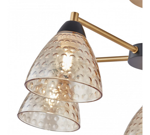 Потолочная люстра Arte Milano Napoli 330754/5 BK+AB