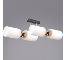 Потолочная люстра Illumico IL0809-4ASQ-25 BK AB NAPLES
