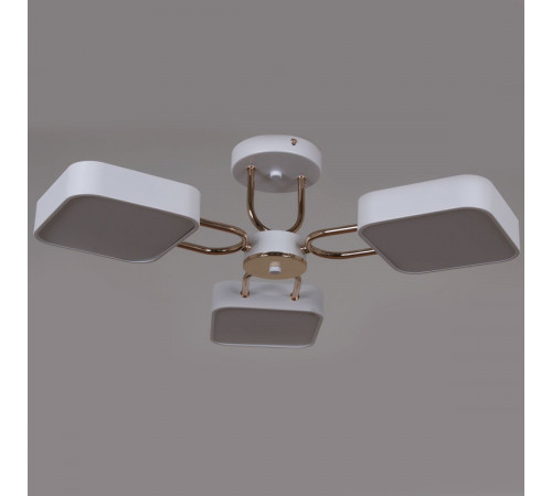 Потолочная люстра Reluce 03362-0.3-03 WH+FGD Потолочная люстра Reluce 03362-0.3-03 WH+FGD