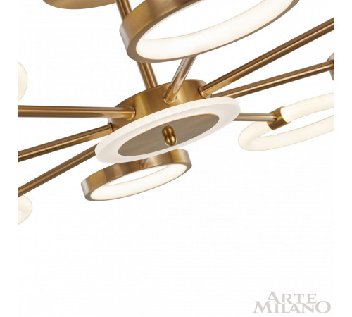 Потолочная люстра Arte Milano Neapolis 277240/8 GD