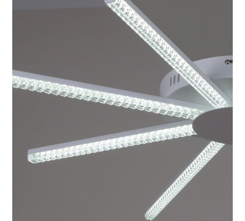 Потолочная люстра Reluce 06537-0.3-4+4 WH Потолочная люстра Reluce 06537-0.3-4+4 WH