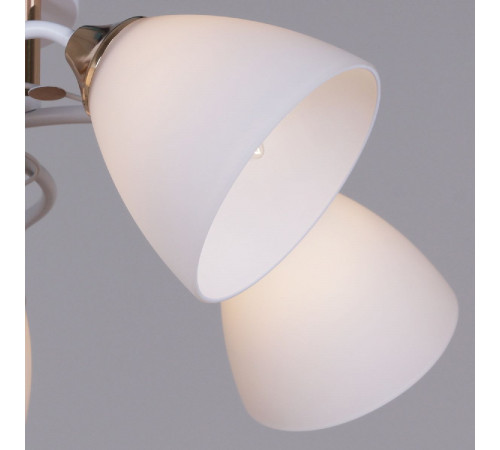 Потолочная люстра Reluce 06104-0.3-05 WH+FG Потолочная люстра Reluce 06104-0.3-05 WH+FG
