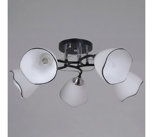 Потолочная люстра Reluce 79360-0.3-05 BK+CR