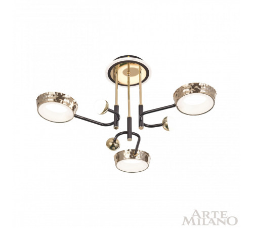 Потолочная люстра Arte Milano Ferrara 273210/6 BK/GD
