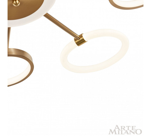 Потолочная люстра Arte Milano Neapolis 277240/8 GD