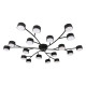 Потолочная люстра Escada Fluxen 120009/18C Black ES0000034L