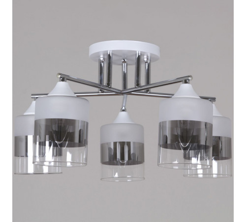 Потолочная люстра Reluce 06916-0.3-05 WH+CR