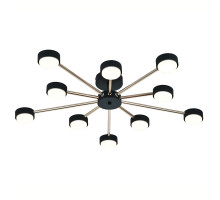 Потолочная люстра Escada Luminix 120008/10R Black/Gold ES0000096