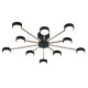 Потолочная люстра Escada Luminix 120008/10R Black/Gold ES0000096