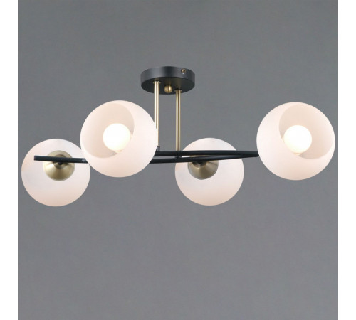 Потолочная люстра Illumico IL0798-4CSQ-25 BK AB TRENTO Потолочная люстра Illumico IL0798-4CSQ-25 BK AB TRENTO