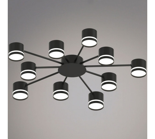 Потолочная люстра Reluce 06730-0.3-10 GX53 BK
