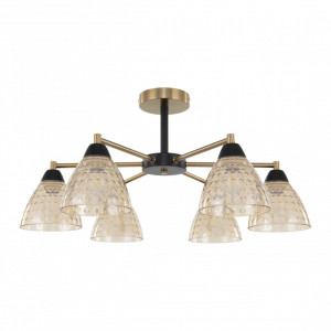 Потолочная люстра Arte Milano Napoli 330754/6 BK+AB