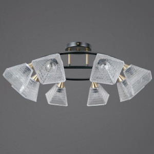 Потолочная люстра Illumico IL0850-8CSQ-25BKAB ELITE