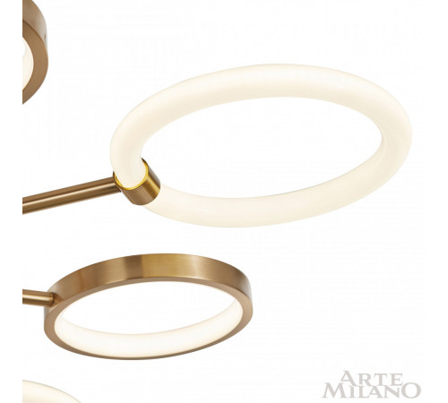 Потолочная люстра Arte Milano Neapolis 277240/8 GD