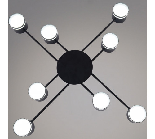 Потолочная люстра Reluce 56730-0.3-08 GX53 BK