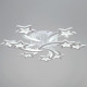 Потолочная люстра Reluce 01150-0.3-6+3 WH