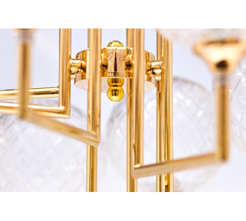 Потолочная люстра Garda Decor K2KG01P-8G