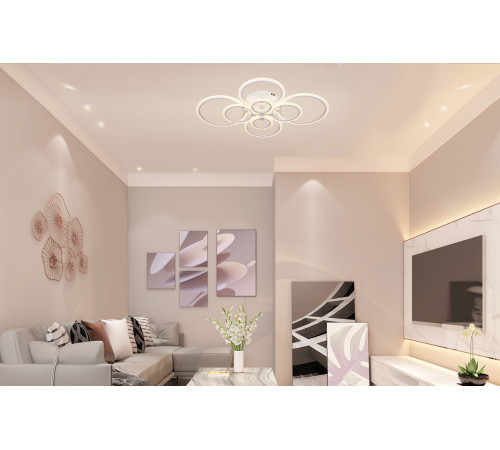 Потолочная светодиодная люстра Escada Orbita 10224/8LED 161W