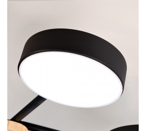 Потолочная люстра LED4U L3201-780 BK Потолочная люстра LED4U L3201-780 BK