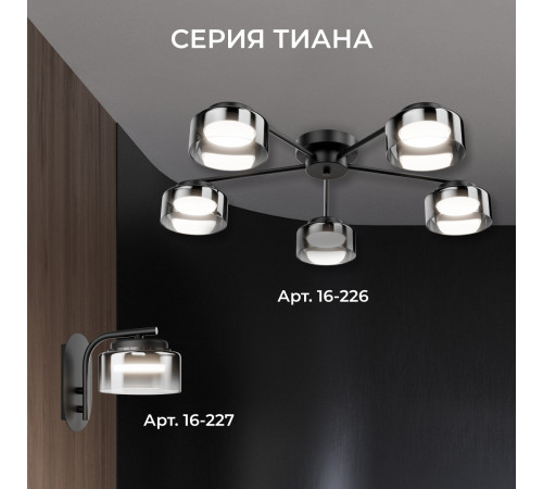 Потолочная люстра Apeyron Тиана 16-226