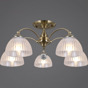 Потолочная люстра ILLUMICO IL0564-5CSQ-25AB ELITE