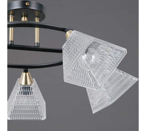 Потолочная люстра Illumico IL0850-5CSQ-25BKAB ELITE