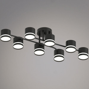 Потолочная люстра Reluce 77730-0.3-08 GX53 BK