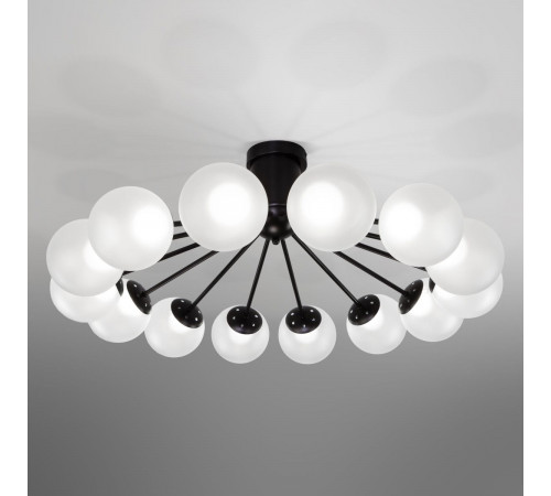 Потолочная люстра Eurosvet Vinter 201057 LED черный a072623